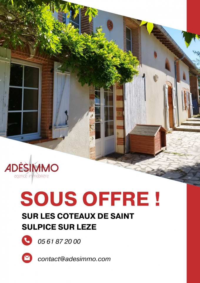 Offres de vente Maison Saint-Sulpice-sur-Lèze (31410)